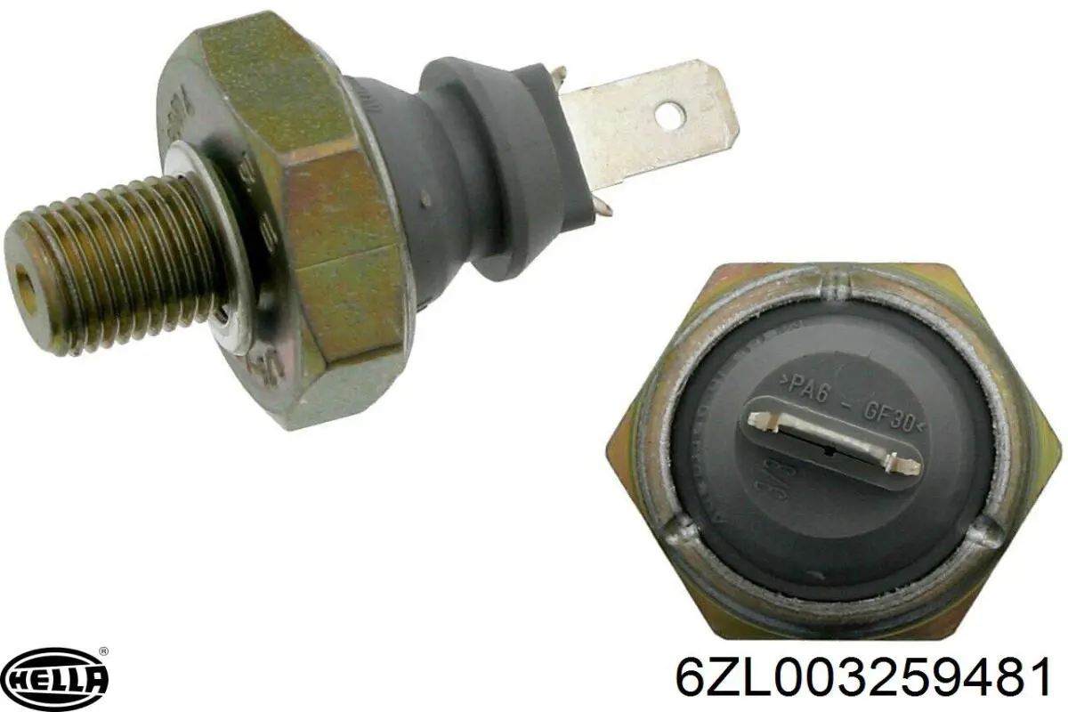 Купити 6ZL003259481 HELLA Датчик тиску масла