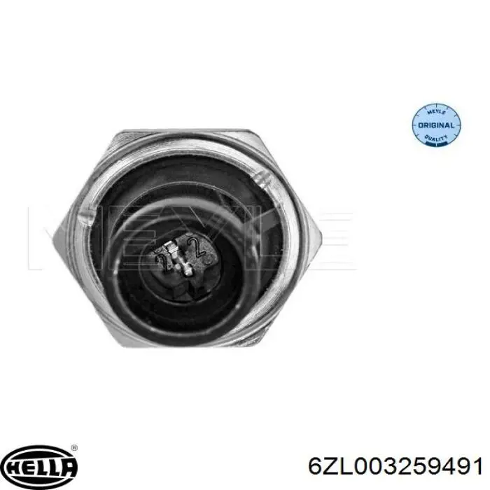 Датчик тиску масла двигуна HELLA 6ZL003259491