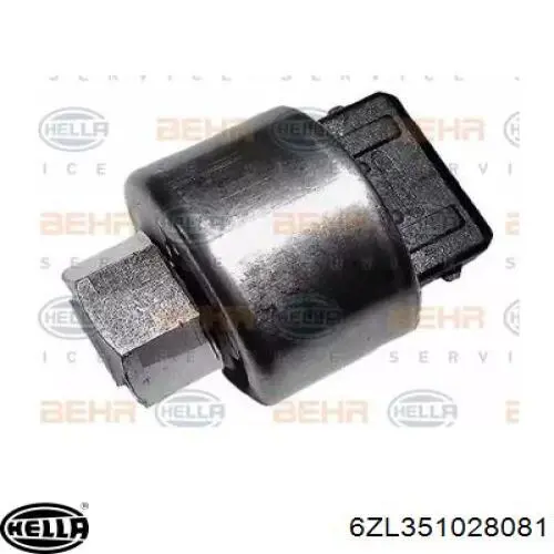 Датчик тиску кондиціонера 6ZL351028081 HELLA