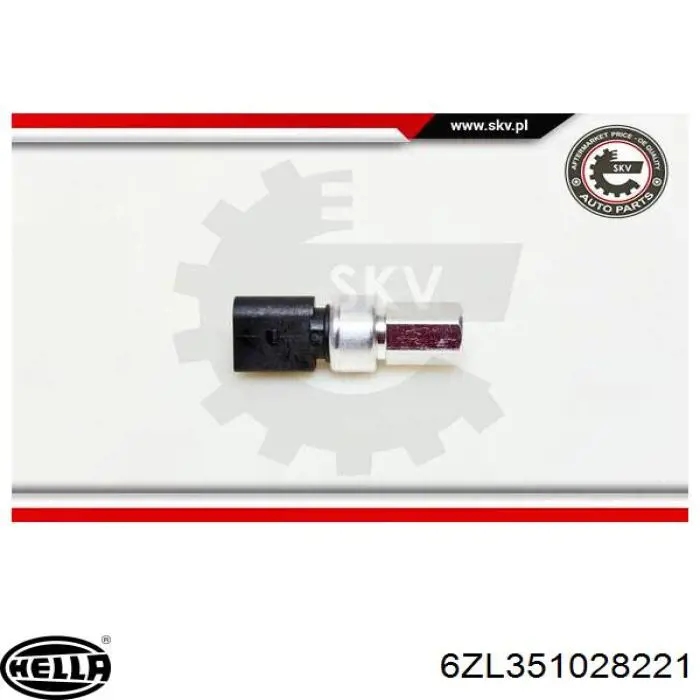 6ZL351028221 HELLA Датчик тиску