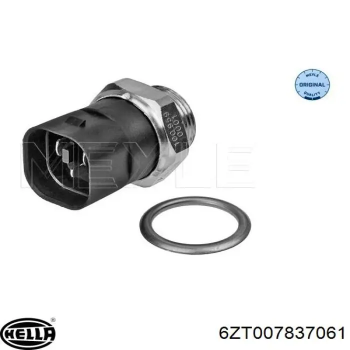 Датчик включення вентилятора 6ZT007837061 HELLA
