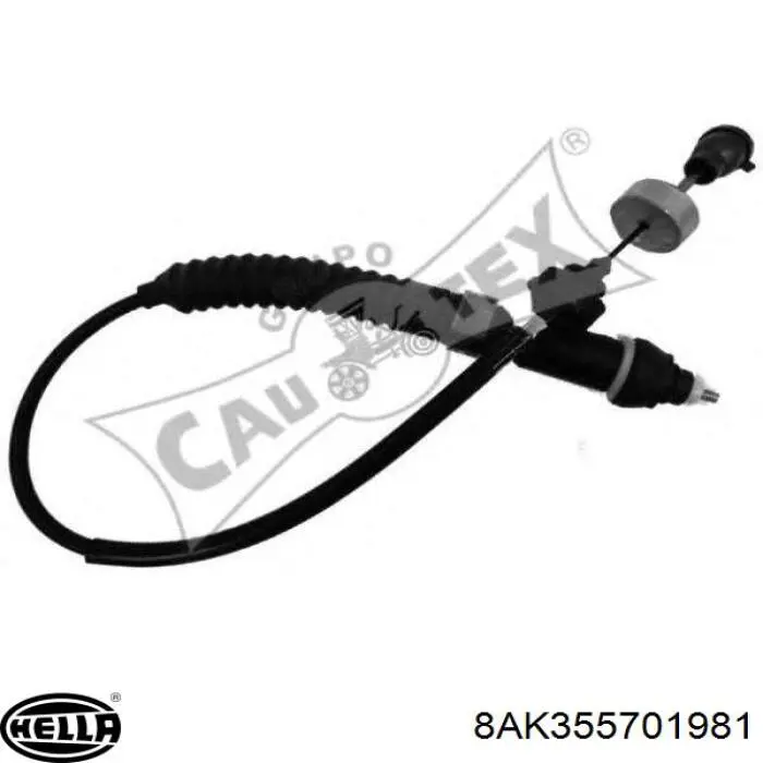 Трос зчеплення HELLA 8AK355701981 ціна, від 28.93 USD