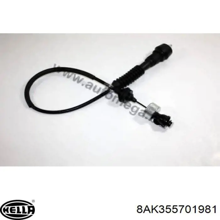 Купити 8AK355701981 HELLA Трос зчеплення