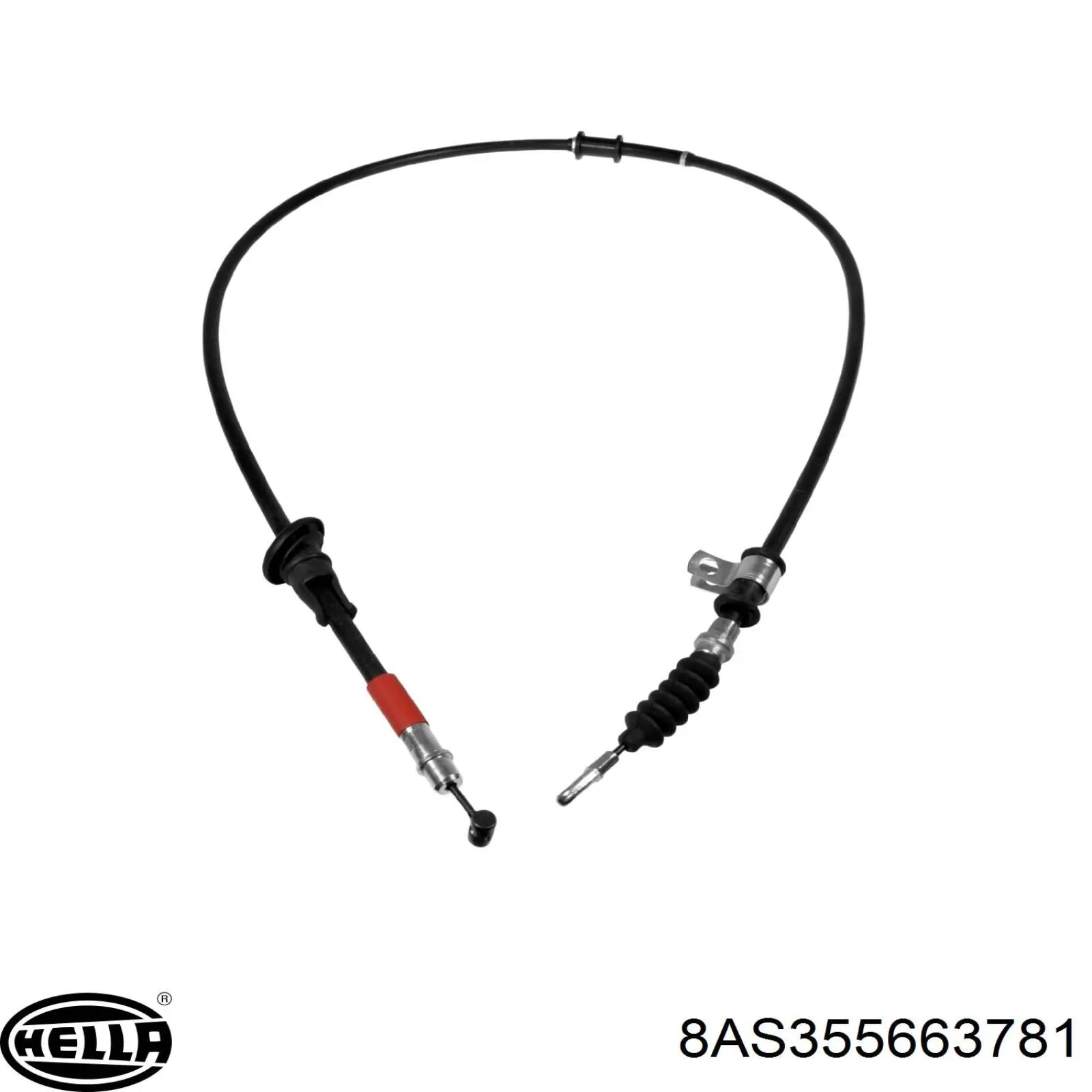 Трос ручного гальма задній, лівий 320808 Maxgear
