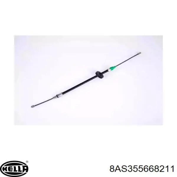 Купити 93864841 Renault (RVI) Трос ручного гальма передній