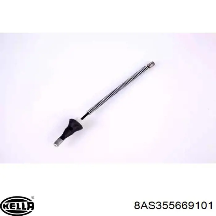 Трос ручного гальма задній, правий/лівий HELLA 8AS355669101 ціна, від 12.23 USD