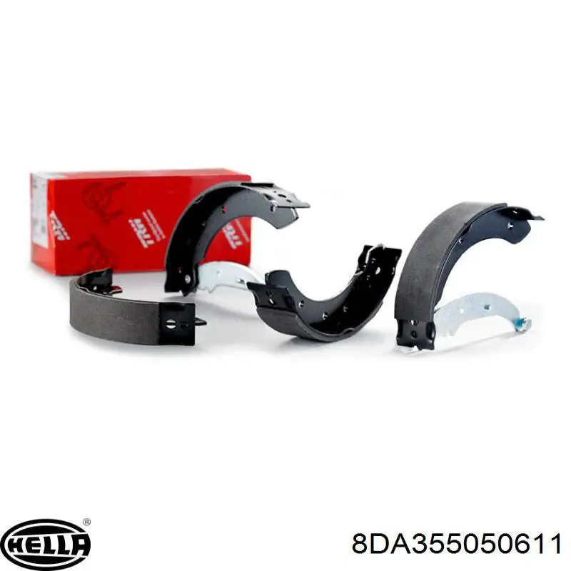 Колодки ручника 8DA355050611 HELLA