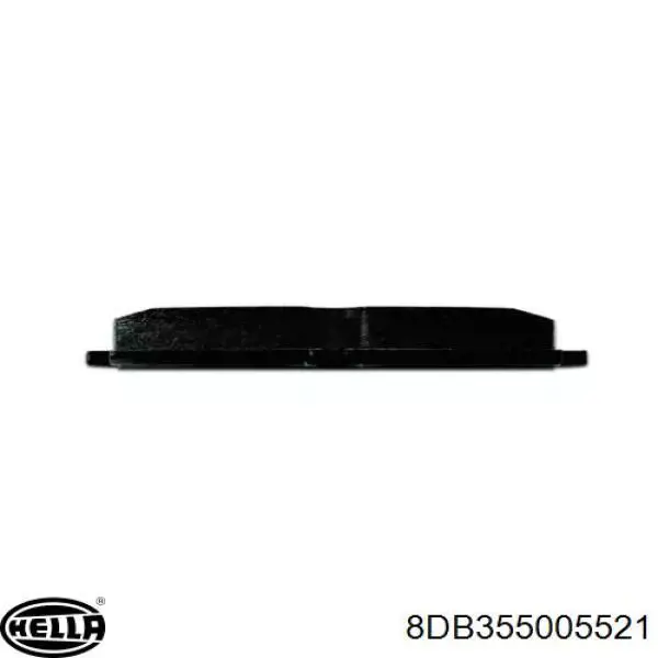 Передні тормозні колодки 8DB355005521 HELLA