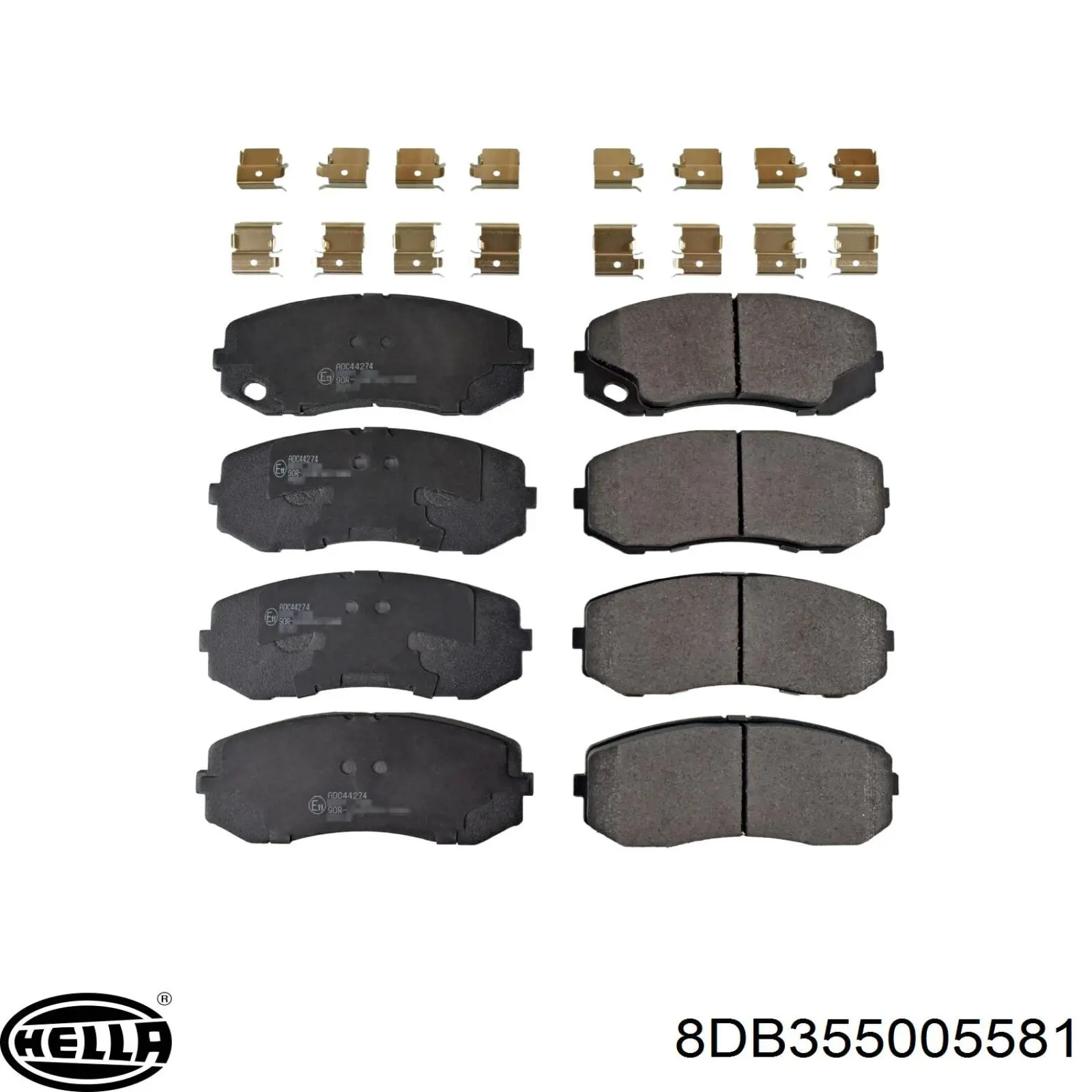 Тормозні колодки Mitsubishi MK528946