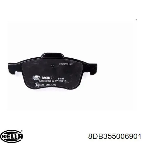 Купити 8DB355006901 HELLA Колодки гальмівні передні, дискові