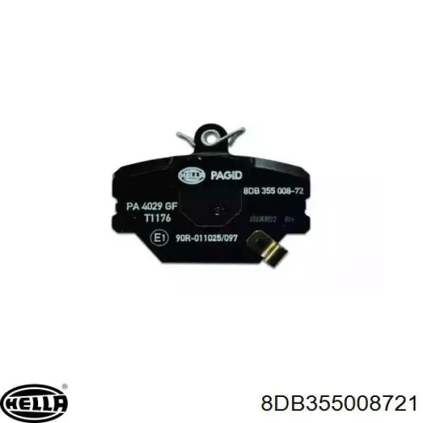 Передні тормозні колодки A451421021064 Mercedes