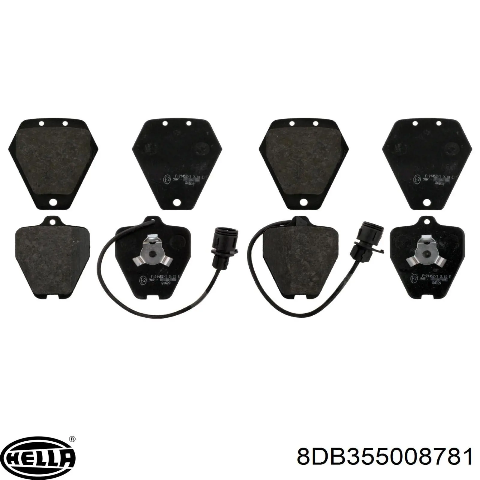 Передні тормозні колодки 4D0615105D VAG