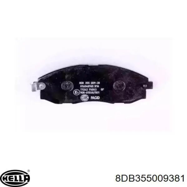 Гальмівні колодки HELLA 8DB355009381 ціна, від 18.15 USD
