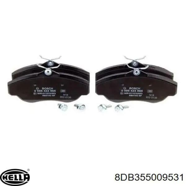 Передні тормозні колодки P44008N Brembo