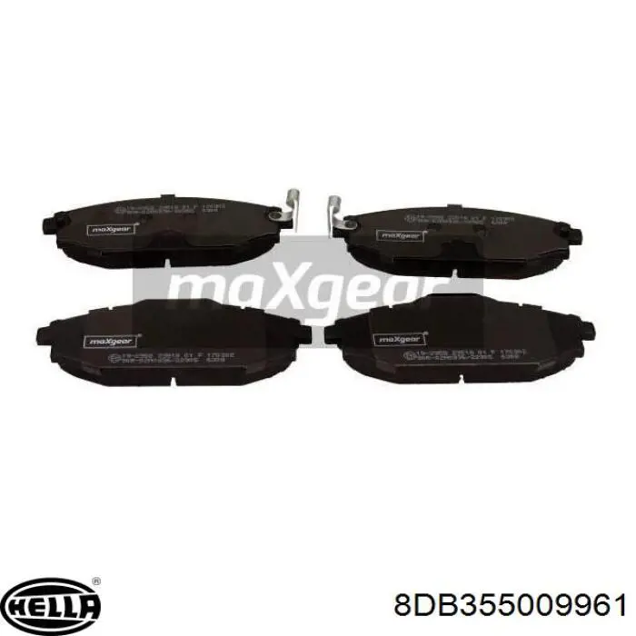 Передні тормозні колодки S58101M1A00 Hyundai/Kia