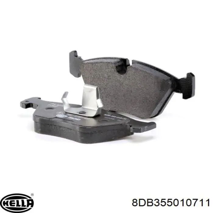 Передні тормозні колодки 8DB355010711 HELLA