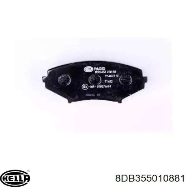 Передні тормозні колодки F1Y13323Z Mazda