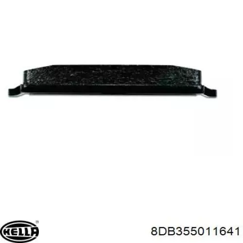 Колодки гальмові задні, дискові 8DB355011641 HELLA