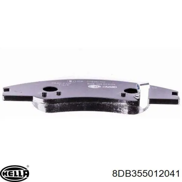 Передні тормозні колодки 8DB355012041 HELLA