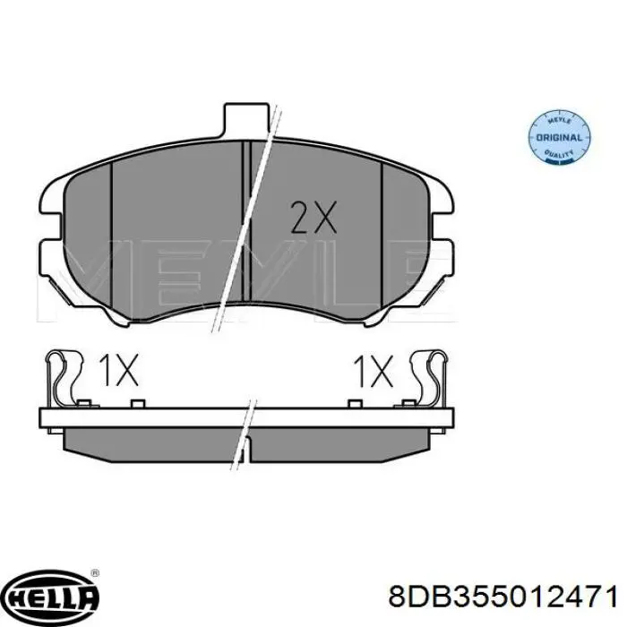 Купити 986494426 Bosch Колодки гальмівні передні, дискові