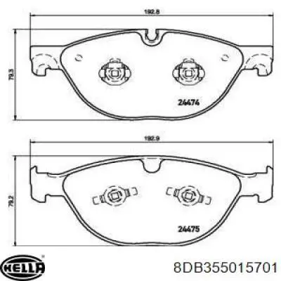DP42191R EBC Brakes Передні гальмівні колодки