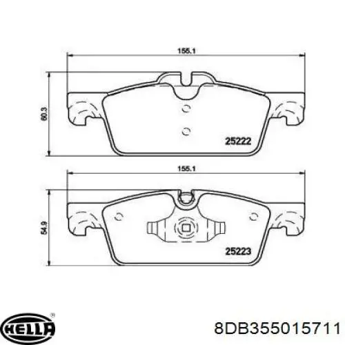 Гальмівні колодки Japan Parts PA0657AF ціна, від 24.84 USD