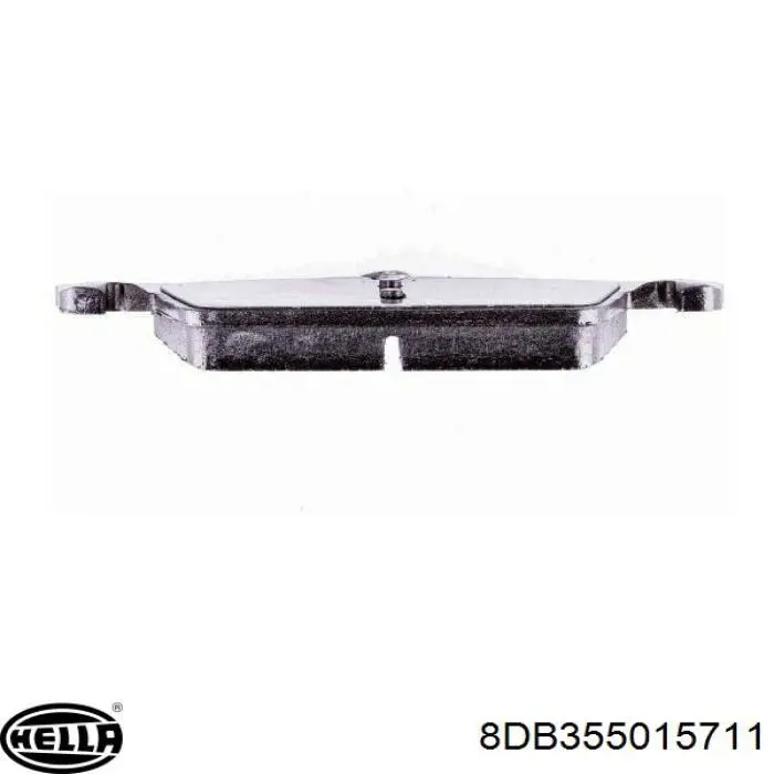 Передні тормозні колодки PA0657AF Japan Parts
