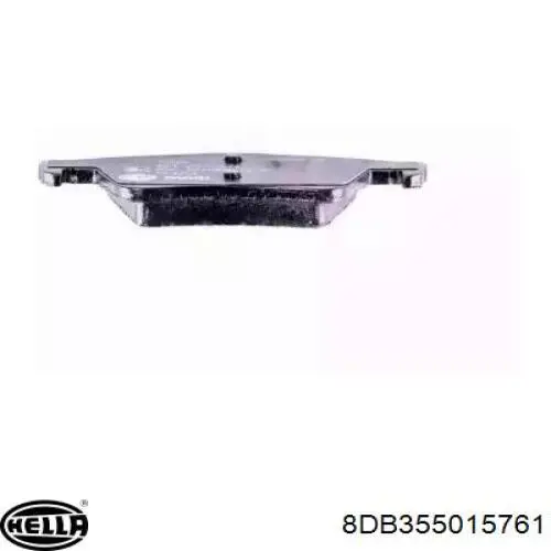 Купити 8DB355015761 HELLA Задні колодки