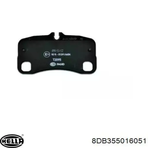 99735294906 Porsche Колодки гальмівні задні, дискові