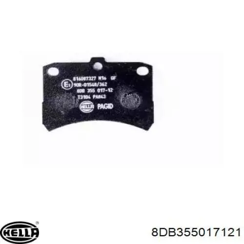 Тормозні колодки Blue Print ADD64223