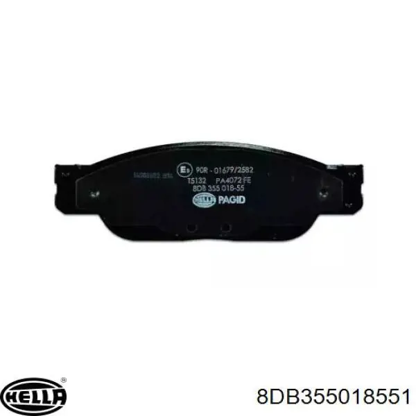 Передні тормозні колодки 986494141 Bosch