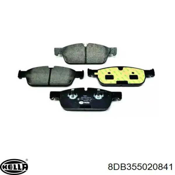 Передні тормозні колодки A0064203720 Mercedes