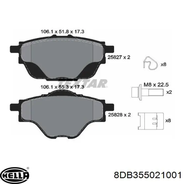 Купити ADP154252 Blue Print Задні колодки