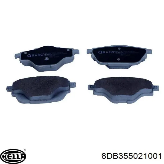 Задні гальмівні колодки ADP154252 Blue Print