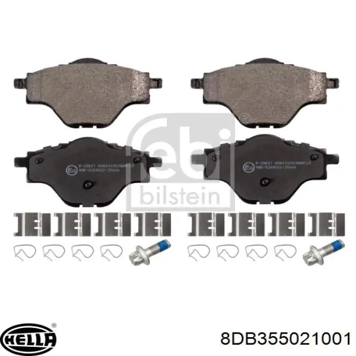 Задні гальмівні колодки ADP154252 Blue Print