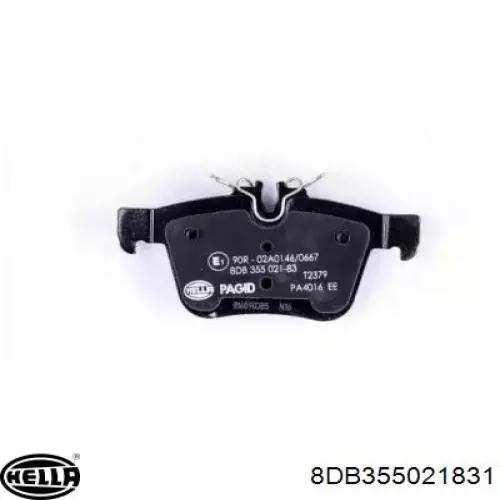 Задні гальмівні колодки Kamoka JQ101441 ціна, від 34.44 USD