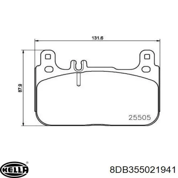 Купити A0074209820 Mercedes Задні колодки