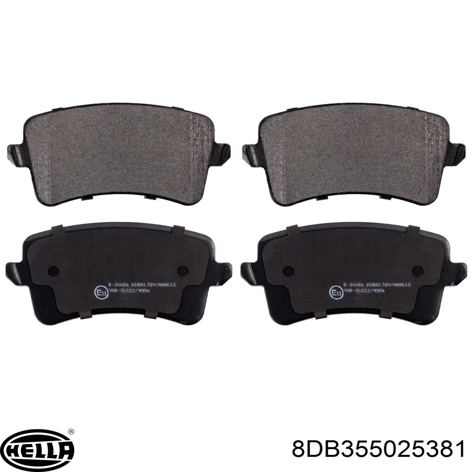 DP41988R EBC Brakes Колодки гальмівні задні, дискові