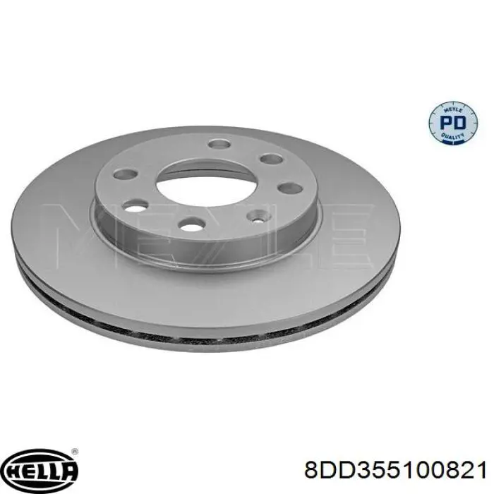 Купити 8DD355100821 HELLA Ротор гальмівний