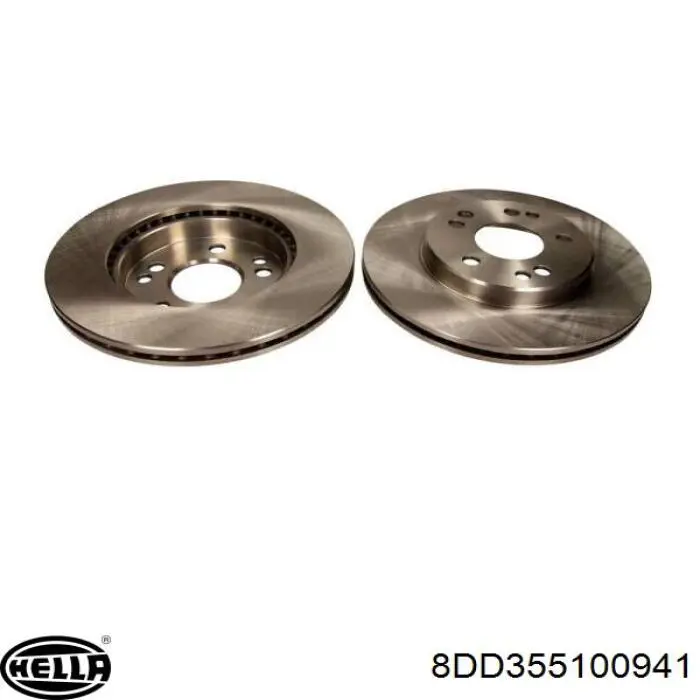 Купити 8DD355100941 HELLA Ротор гальмівний