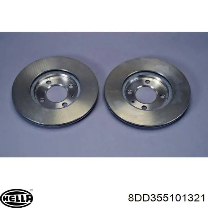 Купити 8DD355101321 HELLA Ротор гальмівний