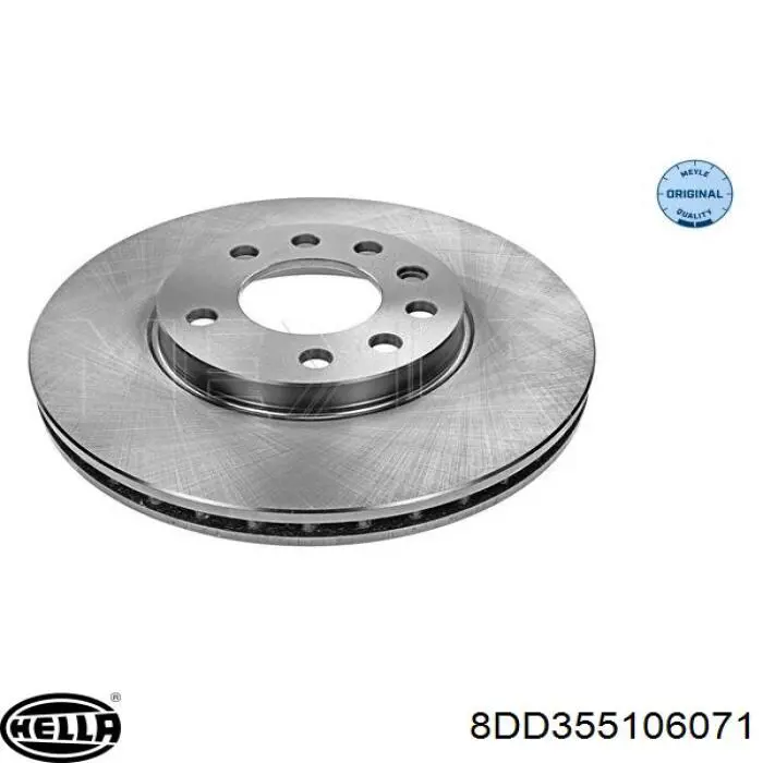 Купити 8DD355106071 HELLA Ротор гальмівний