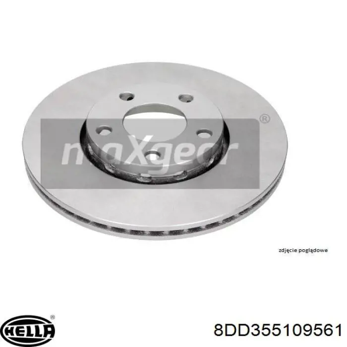 Купити 8DD355109561 HELLA Ротор гальмівний