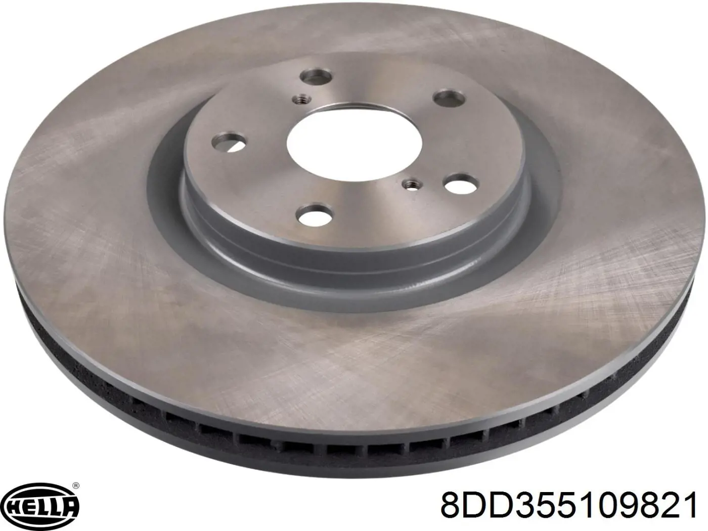 Гальмівні диски 8DD355109821 HELLA
