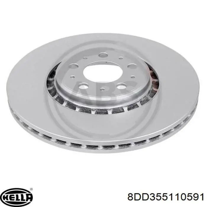 Купити 8DD355110591 HELLA Ротор гальмівний