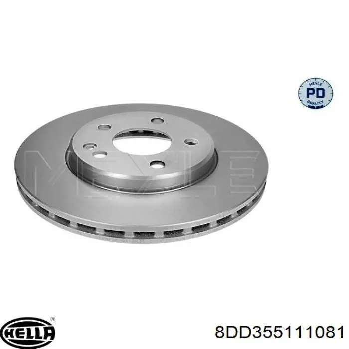 Гальмівні диски передні ADU174330 Blue Print