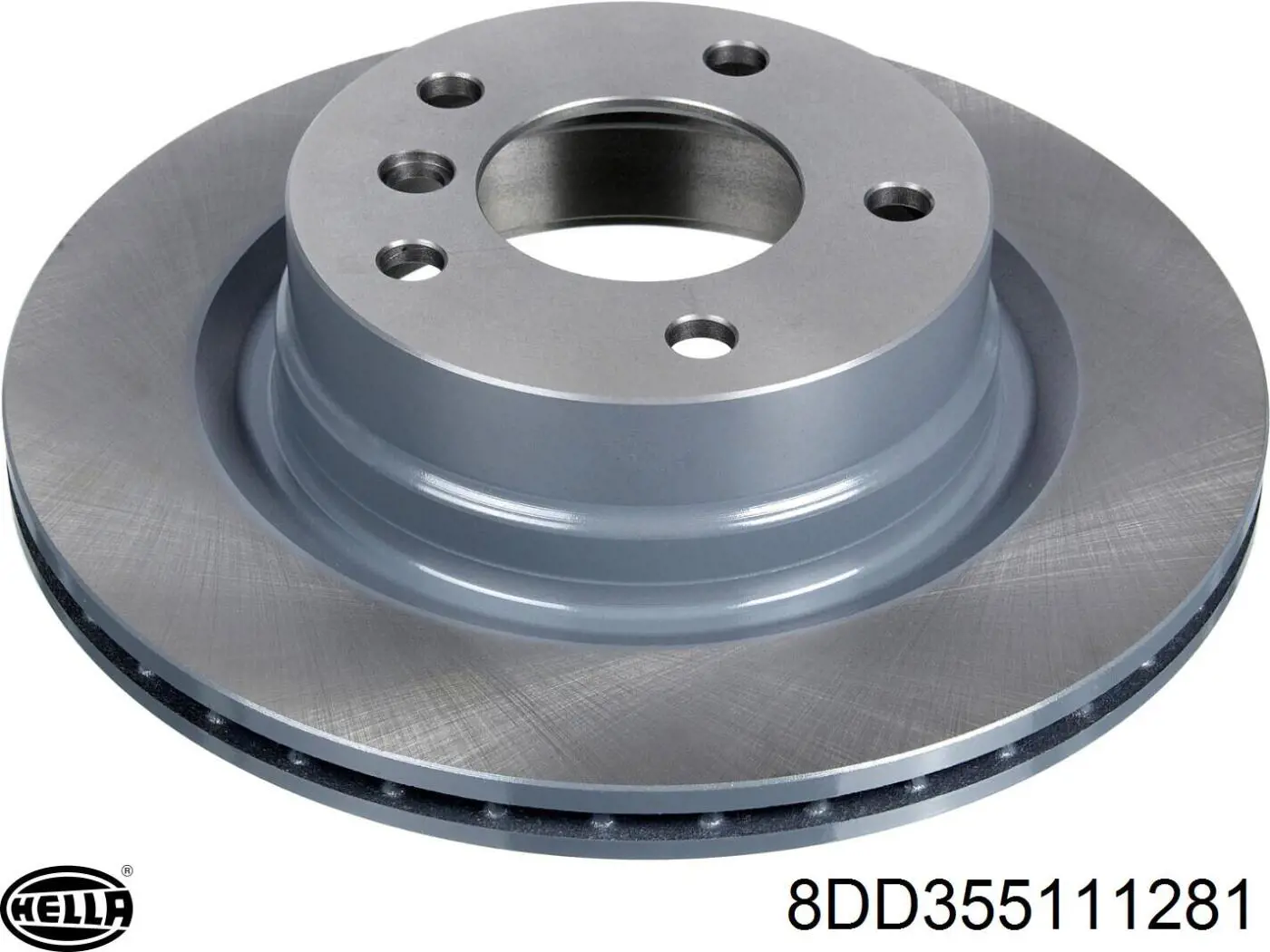 Купити 8DD355111281 HELLA Диск заднього гальма