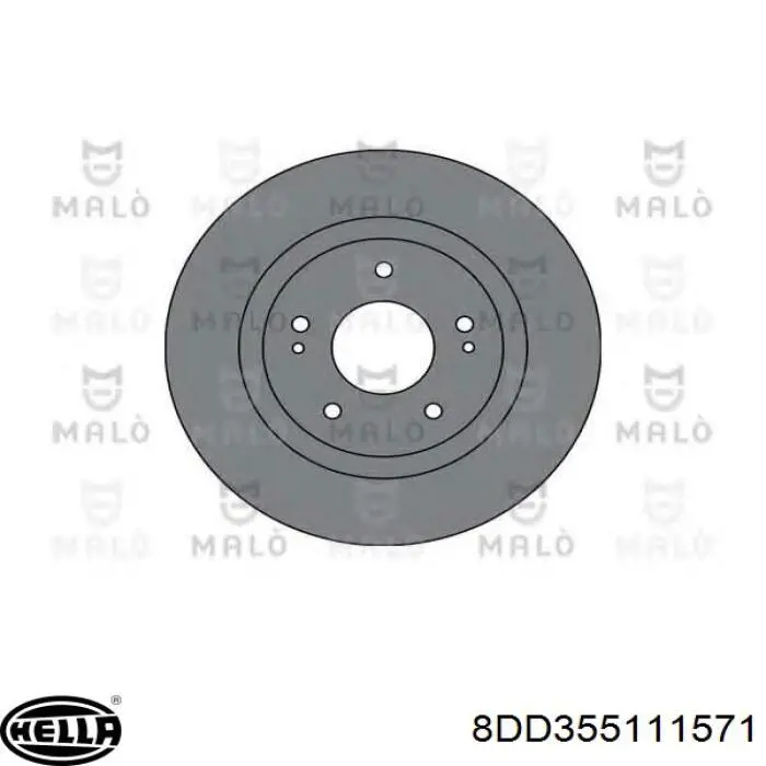 Купити 8DD355111571 HELLA Ротор гальмівний