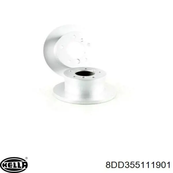Гальмівні диски 8DD355111901 HELLA
