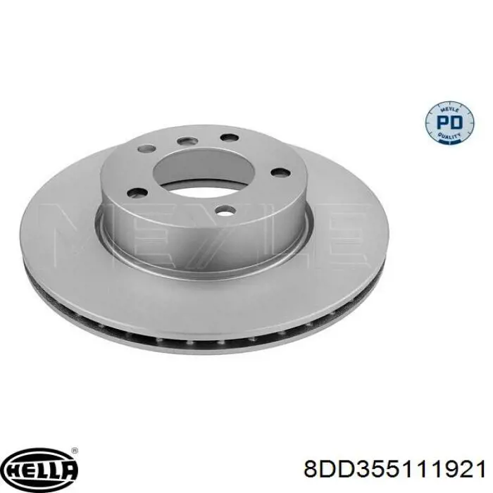 Купити 8DD355111921 HELLA Ротор гальмівний